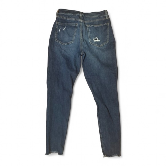 Distressed Blue Jeans - Picture 3 of 3